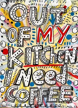 Painting, Out of My Kitchen 17, Mercedes Lagunas