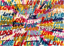 Painting, Cosmic Love 36, Mercedes Lagunas