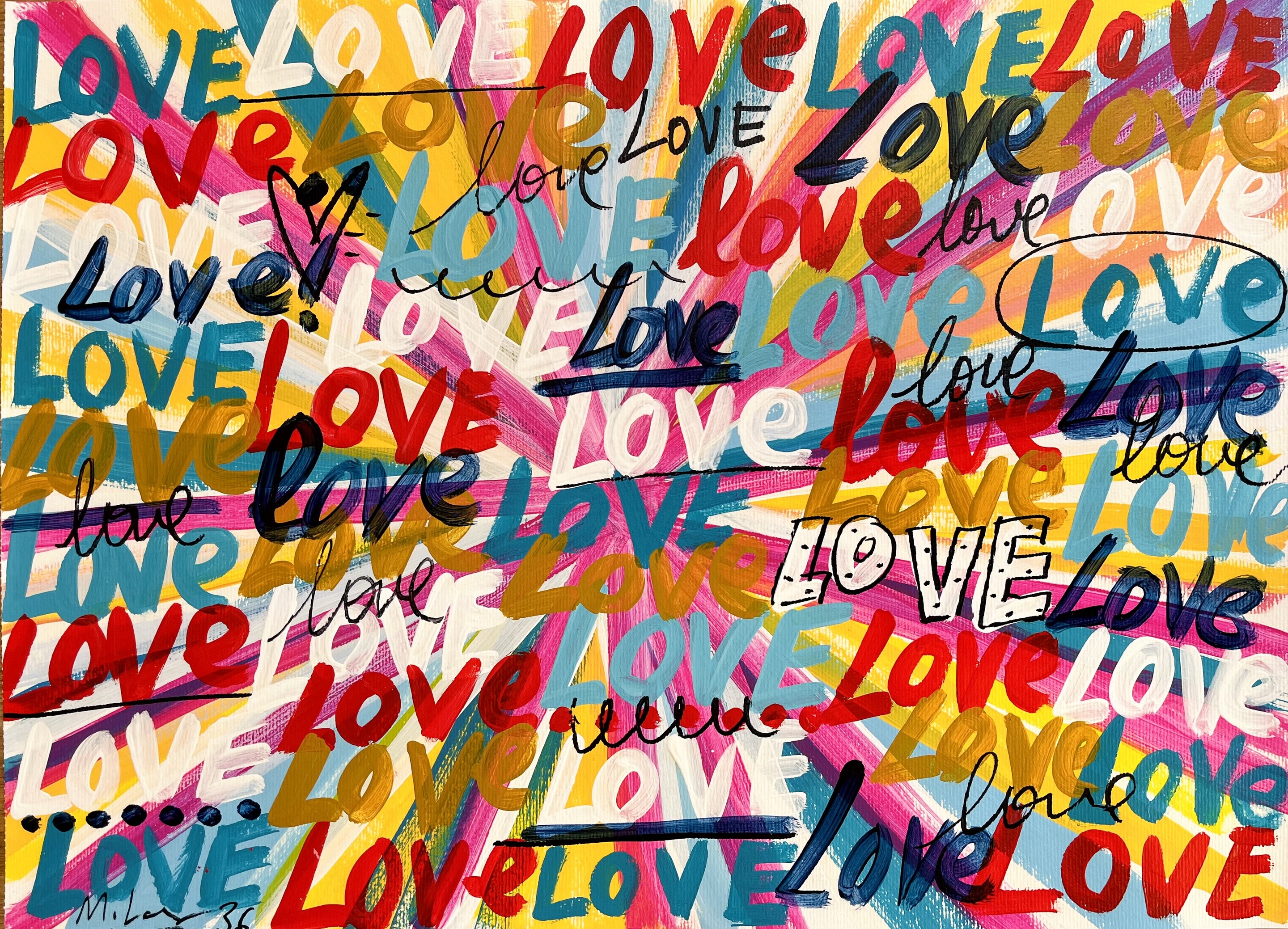 Mercedes Lagunas, Cosmic Love 36 Mercedes Lagunas, Cosmic Love 36