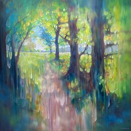 Painting, The Haven, Gill Bustamante