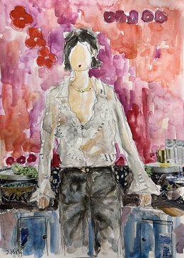 Painting, The White Shirt, Isabelle Hirtzig