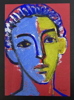 Peinture, Portrair, Guy Ghazanchyan