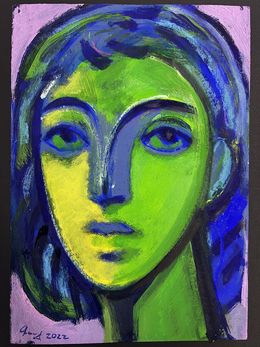 Peinture, Portrait, Guy Ghazanchyan