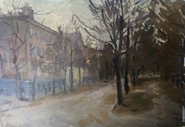 Gemälde, Urban landscape, Peter Tovpev