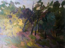Gemälde, It's starting to rain, Peter Tovpev