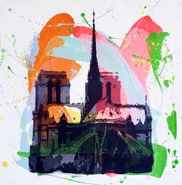 Peinture, Notre Dame de Paris, PyB