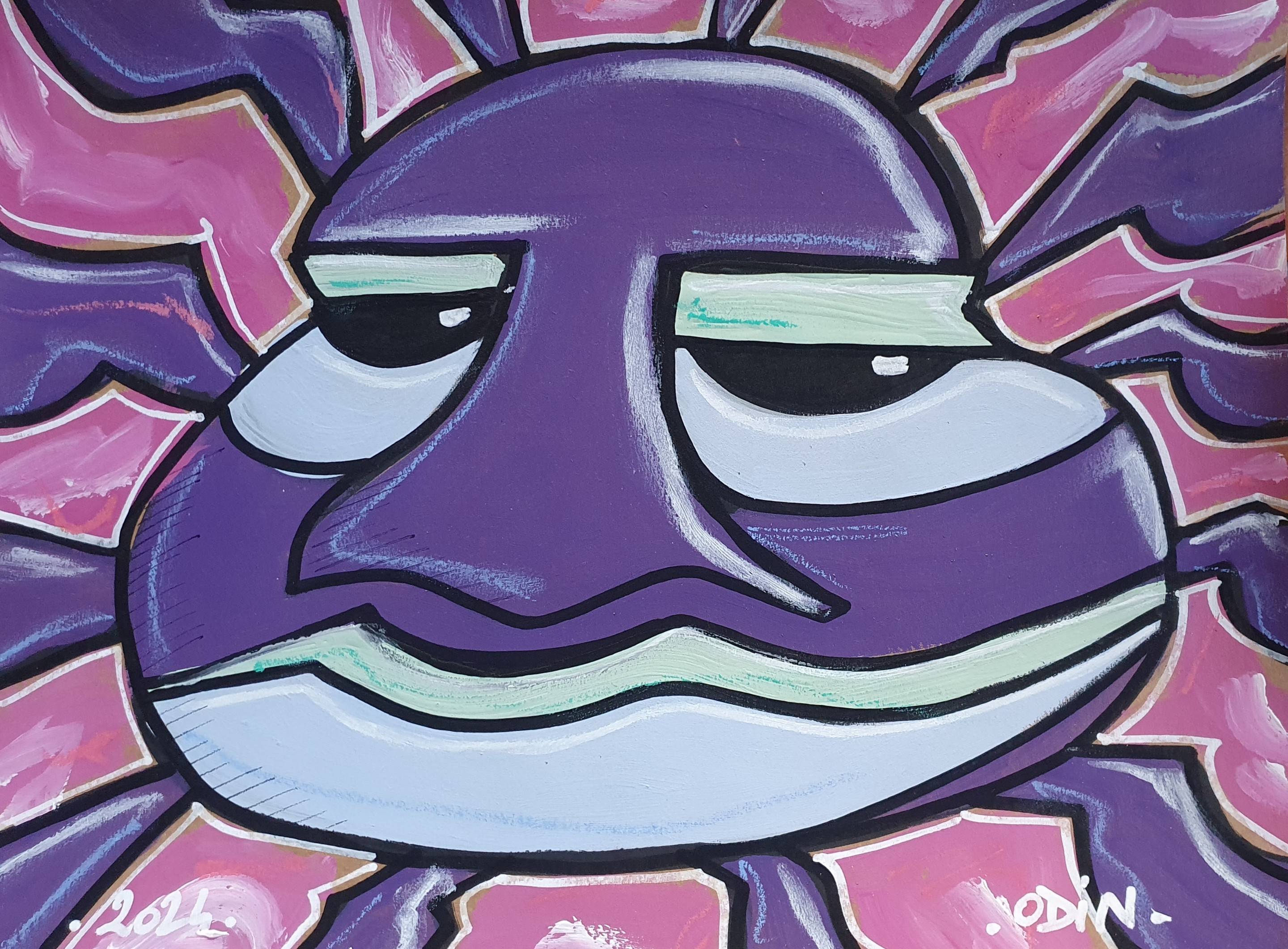 Odin Pigelet, Monsieur sun violet Odin Pigelet, Monsieur sun violet