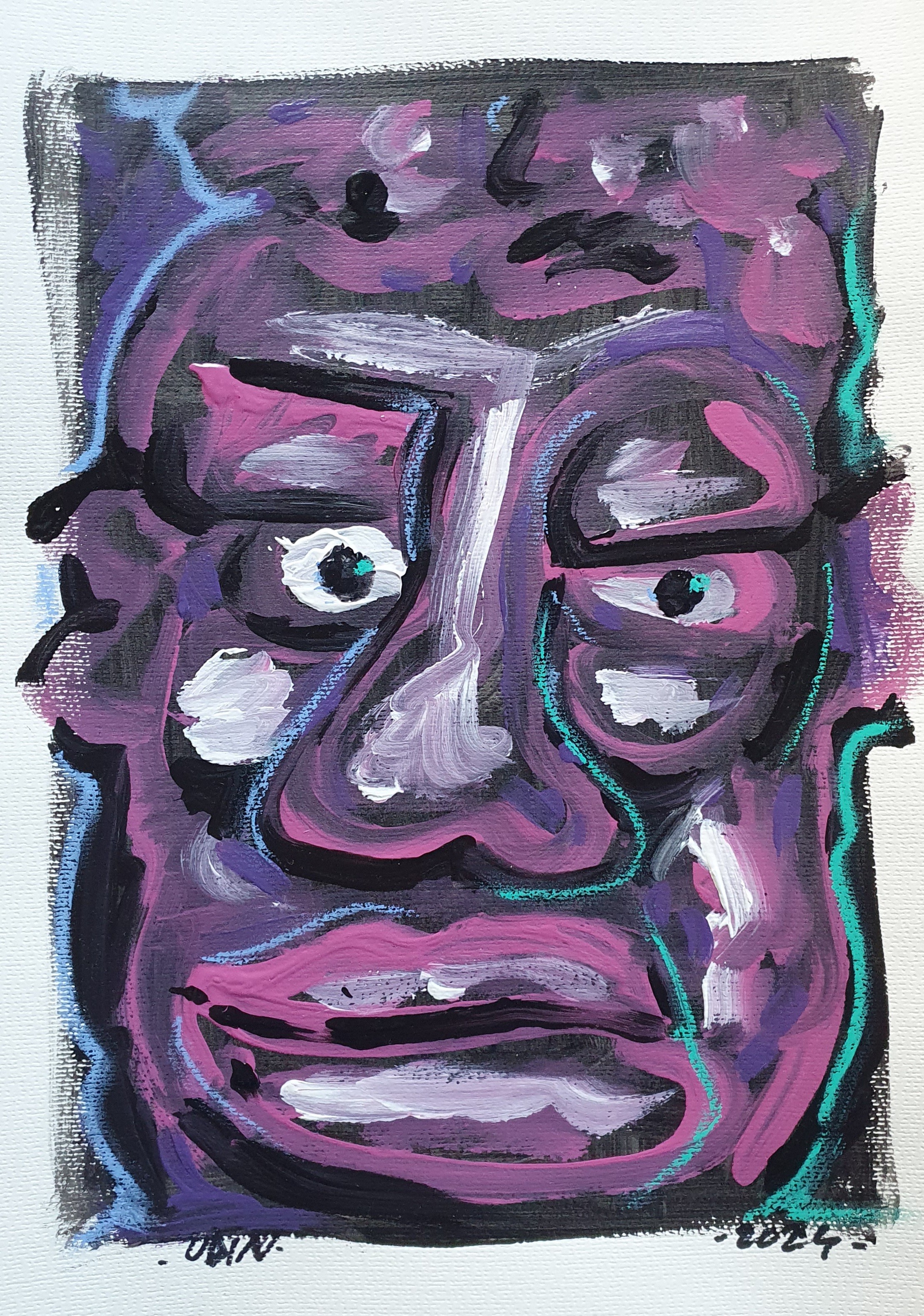 Odin Pigelet, Le visage rose Odin Pigelet, Le visage rose