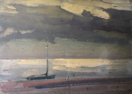 Gemälde, By the sea, Peter Tovpev
