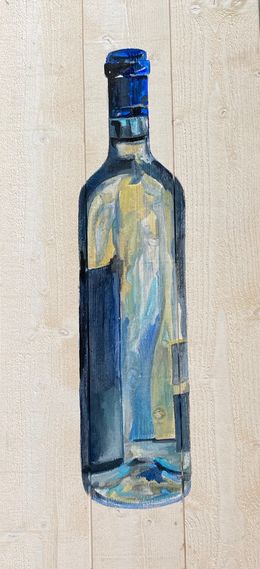 Peinture, Bottle Blue, Caroline Godefroy