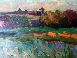 Gemälde, Last warm days, Peter Tovpev