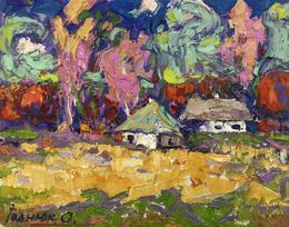 Painting, Village edge, Ivanyuk Oleksiy