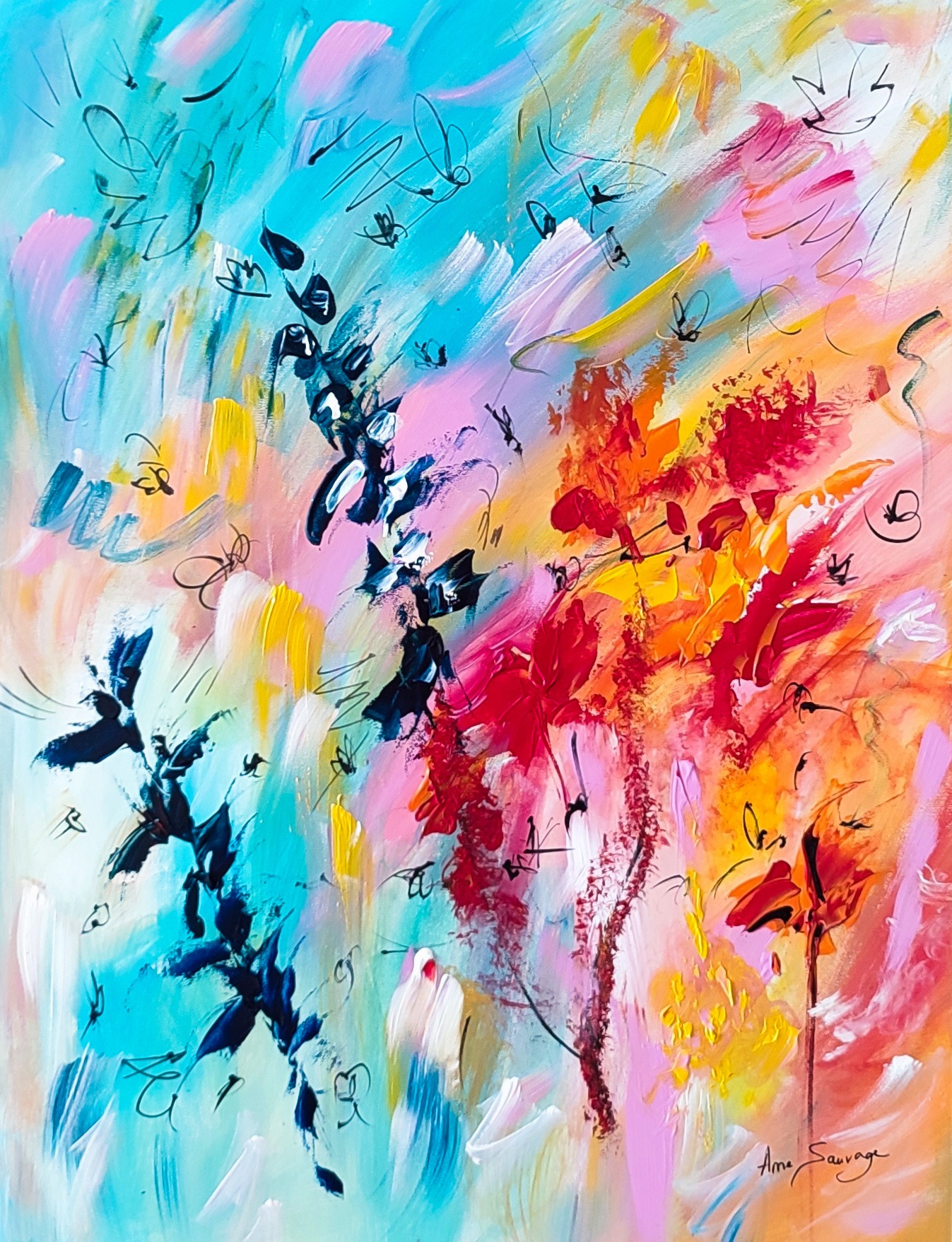 Âme Sauvage, Fleurs vives Âme Sauvage, Fleurs vives