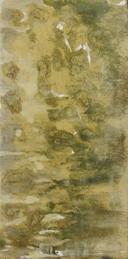 Peinture, Ecume de mer - Abstraction marine, Géraldine Besnard