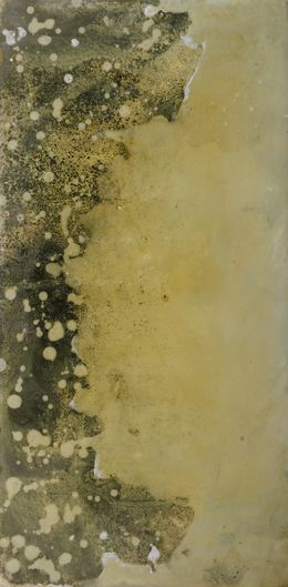 Peinture, Ecume de mer 3 - Abstraction marine, Géraldine Besnard