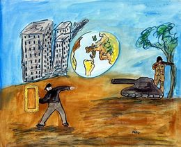 Peinture, L'artista difende il mondo come può, Claudio Parigi