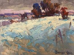 Gemälde, Winter distance, Oksana Ivanyuk