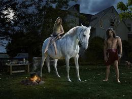 Photography, Wicca - Gods of Suburbia, Dina Goldstein