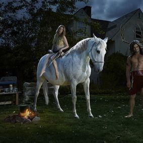 Photography, Wicca - Gods of Suburbia, Dina Goldstein