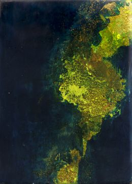 Peinture, Mousse Végétale 7, Géraldine Besnard
