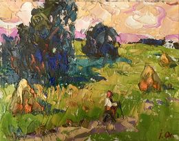 Painting, At noon, Ivanyuk Oleksiy