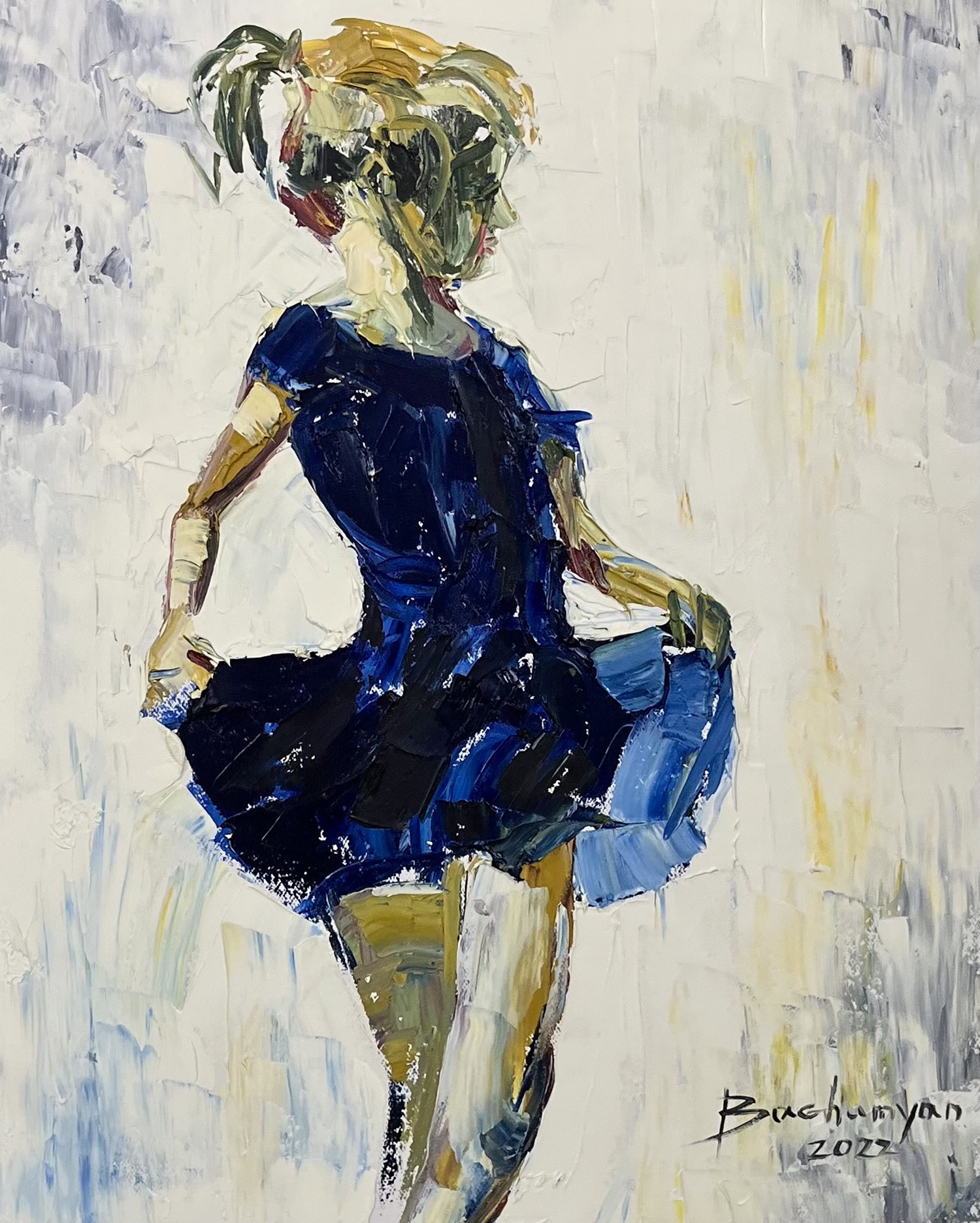 Vahe Bagumyan, The Blue Dancer Vahe Bagumyan, The Blue Dancer