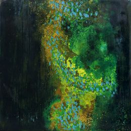 Peinture, Mousse Végétale 12, Géraldine Besnard