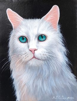 Gemälde, White Elegance, Shahen Aleksandryan