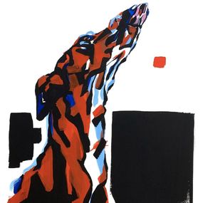 Gemälde, Heart of a dog, Lola Jamin