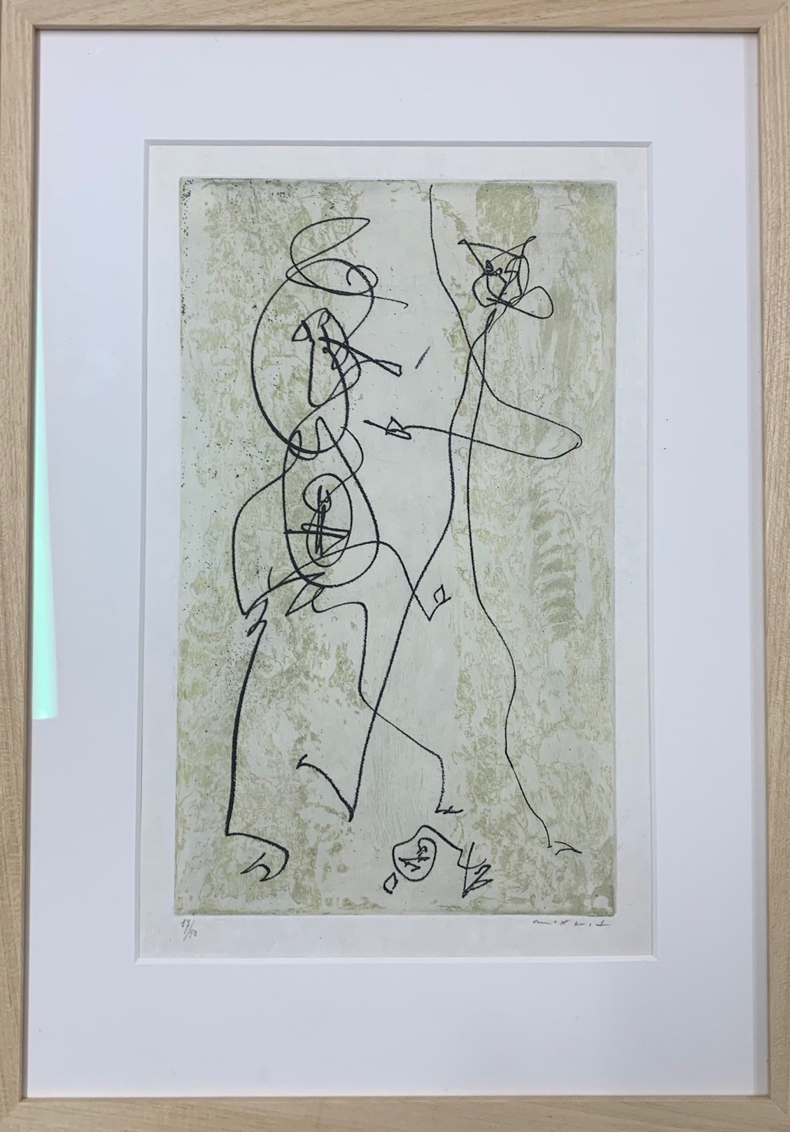 Max Ernst, Les chiens ont soif I Max Ernst, Les chiens ont soif I