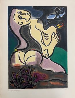 Drucke, La nourrice aux oiseaux, André Masson