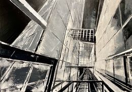 Painting, Pudong Subway Station in Shanghai, Frank De Blok