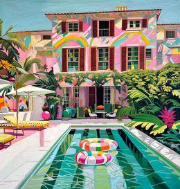 Painting, Free falling in Love, Lilly Muth