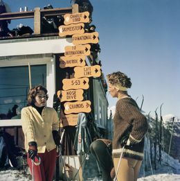 Photographie, Skiing In Stowe, Slim Aarons