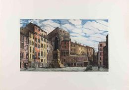Print, Rome, Campo dé Fiori, Giuseppe Malandrino