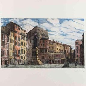 Print, Rome, Campo dé Fiori, Giuseppe Malandrino