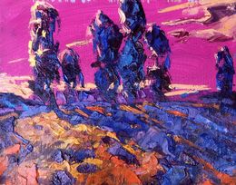 Painting, Crimson distance, Ivanyuk Oleksiy