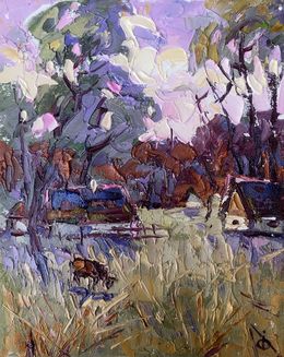 Painting, On the edge of the forest, Ivanyuk Oleksiy