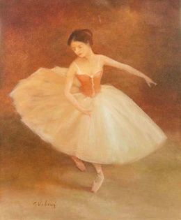 Painting, Dancer, Miroslava Vrbova-Stefkova