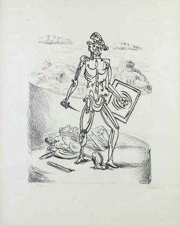 Print, Le Gladiateur, Giorgio de Chirico