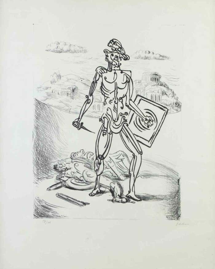 Giorgio de Chirico, Le Gladiateur Giorgio de Chirico, Le Gladiateur