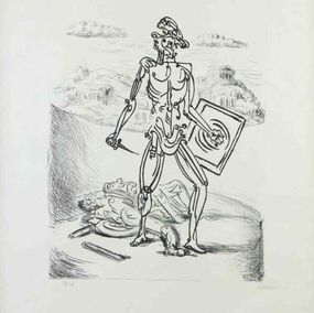 Print, Le Gladiateur, Giorgio de Chirico