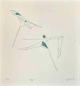Print, Phrases, Achille Perilli