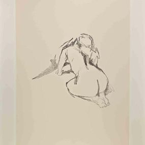 Drucke, Reclining Nude, Rinaldo Geleng