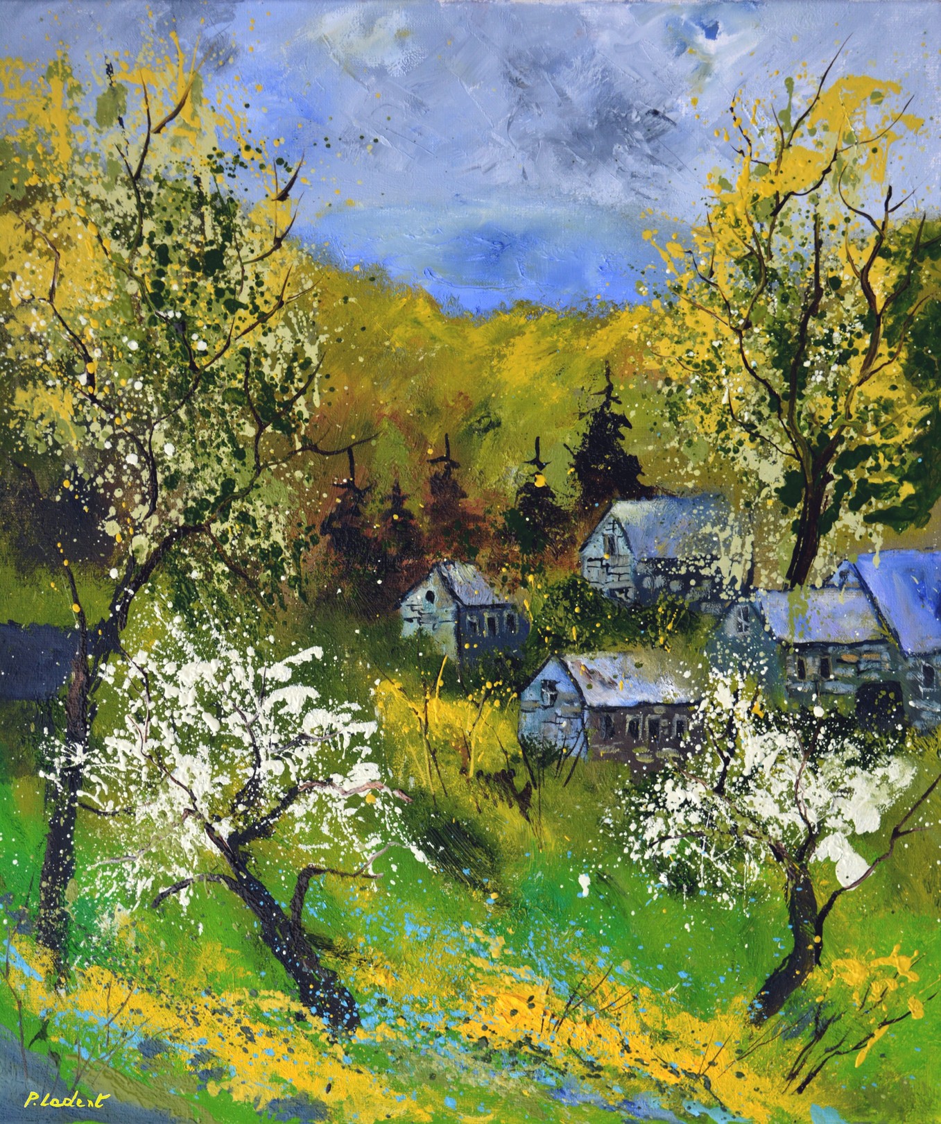 Pol Ledent, Spring in my countryside Pol Ledent, Spring in my countryside
