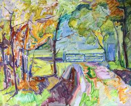 Painting, Out of town, Peter Tovpev