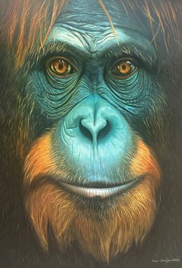 Painting, Eyes of the Wild, Tigran Araqelyan