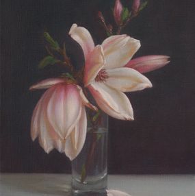 Gemälde, Magnolia, Irina Trushkova