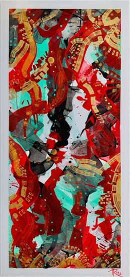 Painting, Dance of the Phoenix's Life 1, Iryna Rets