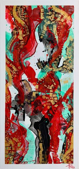 Painting, Dance of the Phoenix's Life 3, Iryna Rets